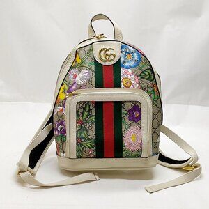 Gucci BackPack Bag Sherry Line Brown mon-835-090825